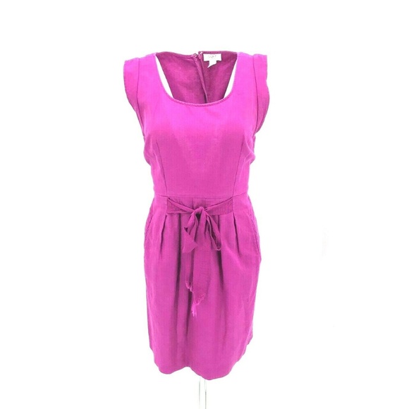 Ann Taylor Dresses & Skirts - Ann Taylor Loft Cap Sleeve Tie Front Dress Size 8